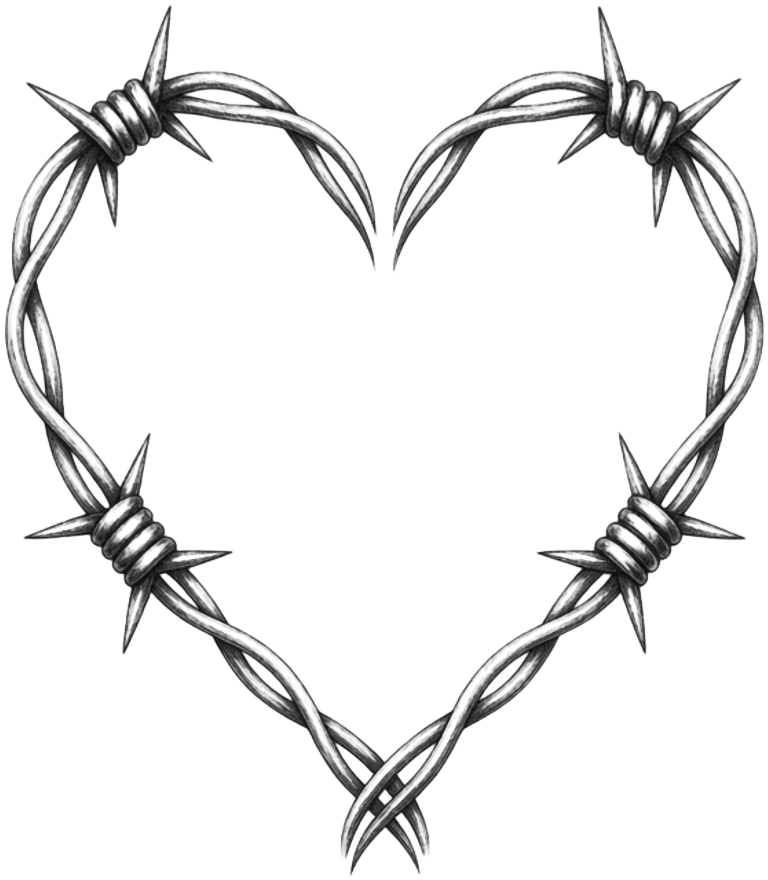 Barbed Wire Heart