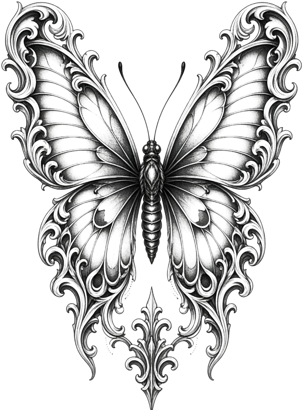 Baroque Butterfly