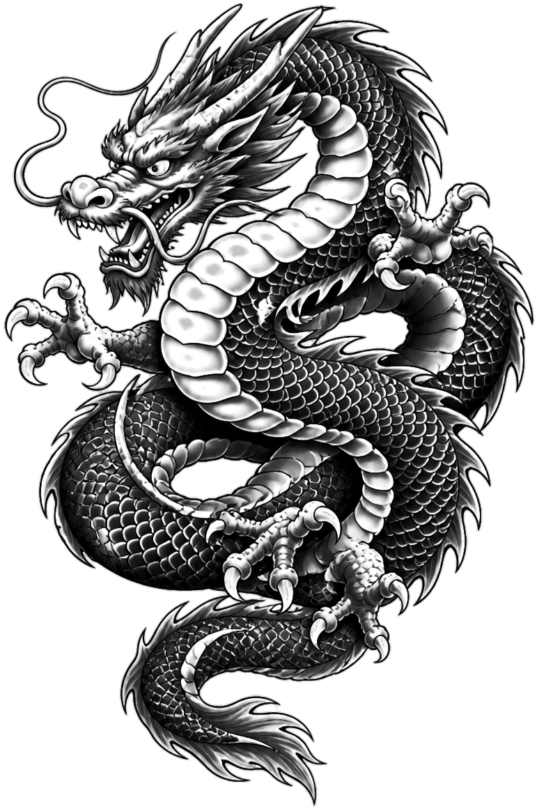 Coiled Ryu Dragon