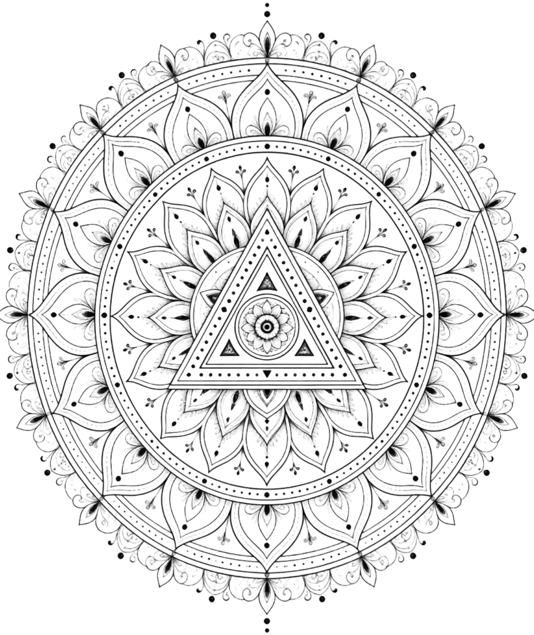 Triangle Mandala
