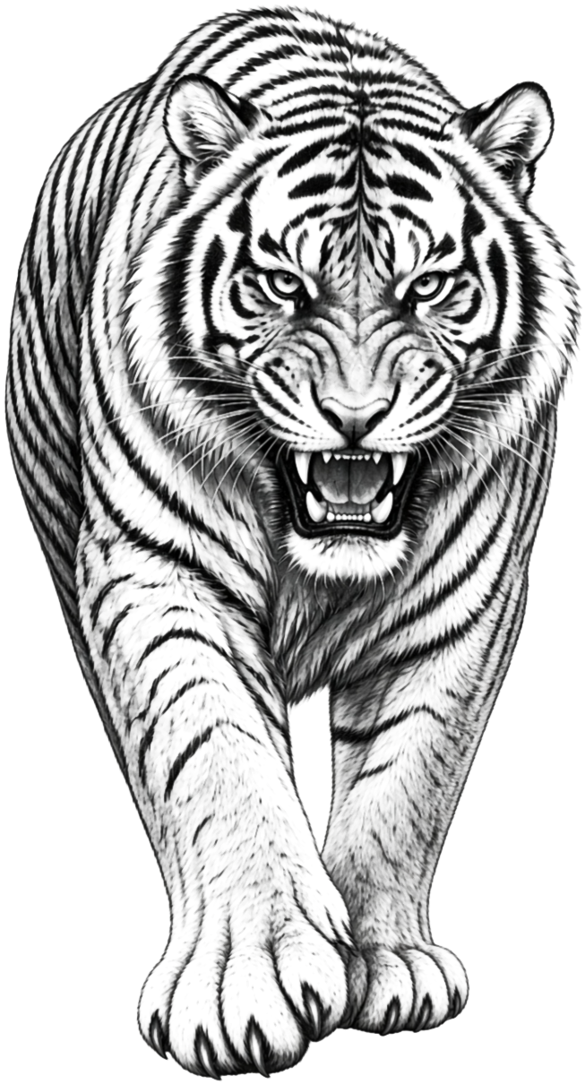 Walking Tiger